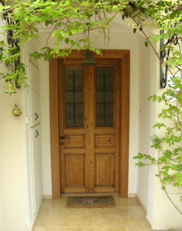 דלת עתיקה אותנטית, בסגנון וינטג'